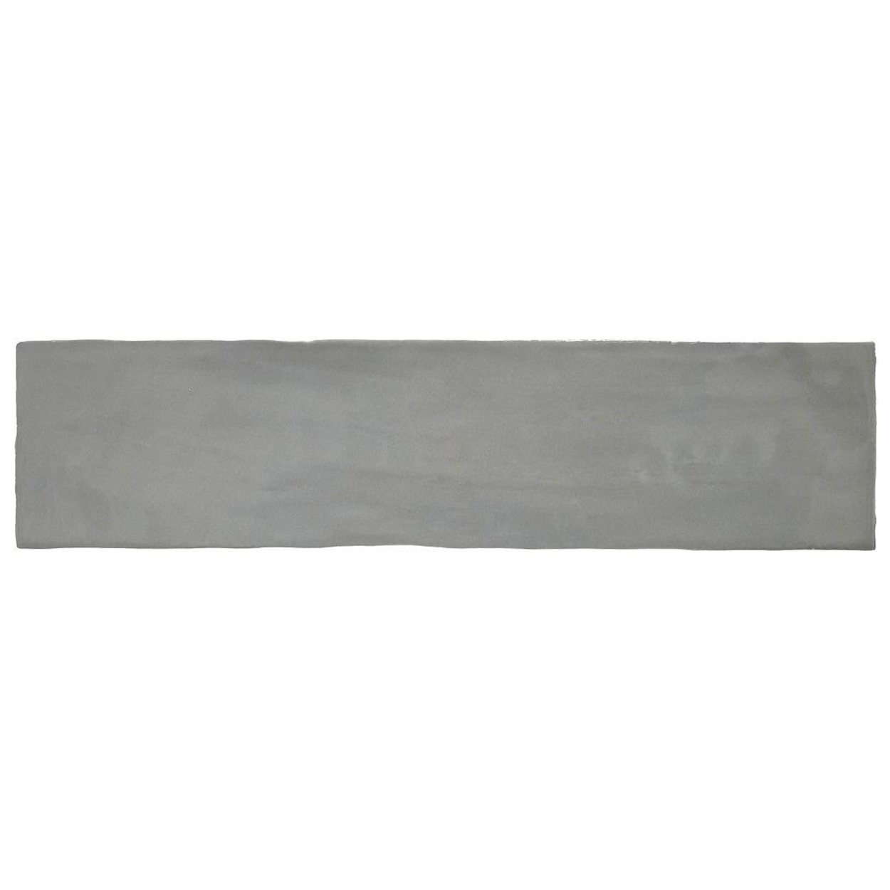 Cifre Ceramica Colonial Wandtegel Grey glans 7.5x30cm